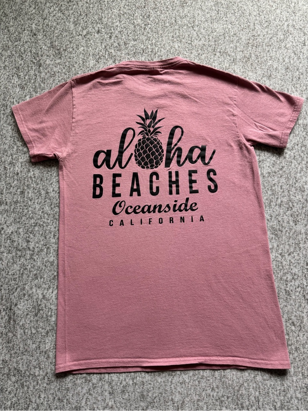 Pink Short-Sleeve Tee Size Small